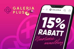 Sparen mit dem GALERIA Plus Newsletter